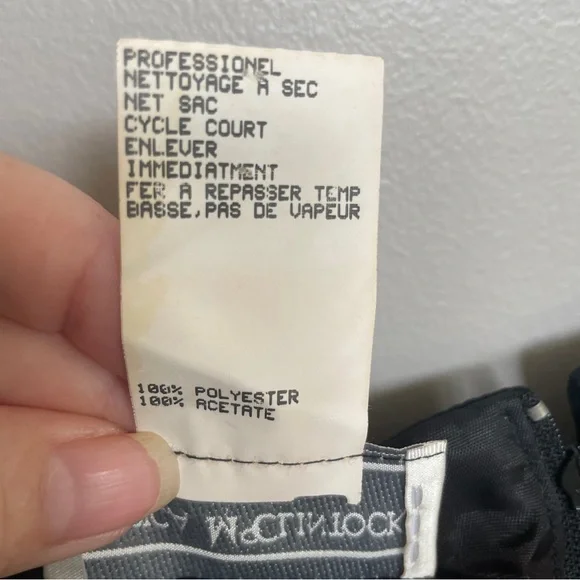 Vintage Jessica McClintock Gunne Sax Black Evening Dress Size 18 - Picture 9 of 12